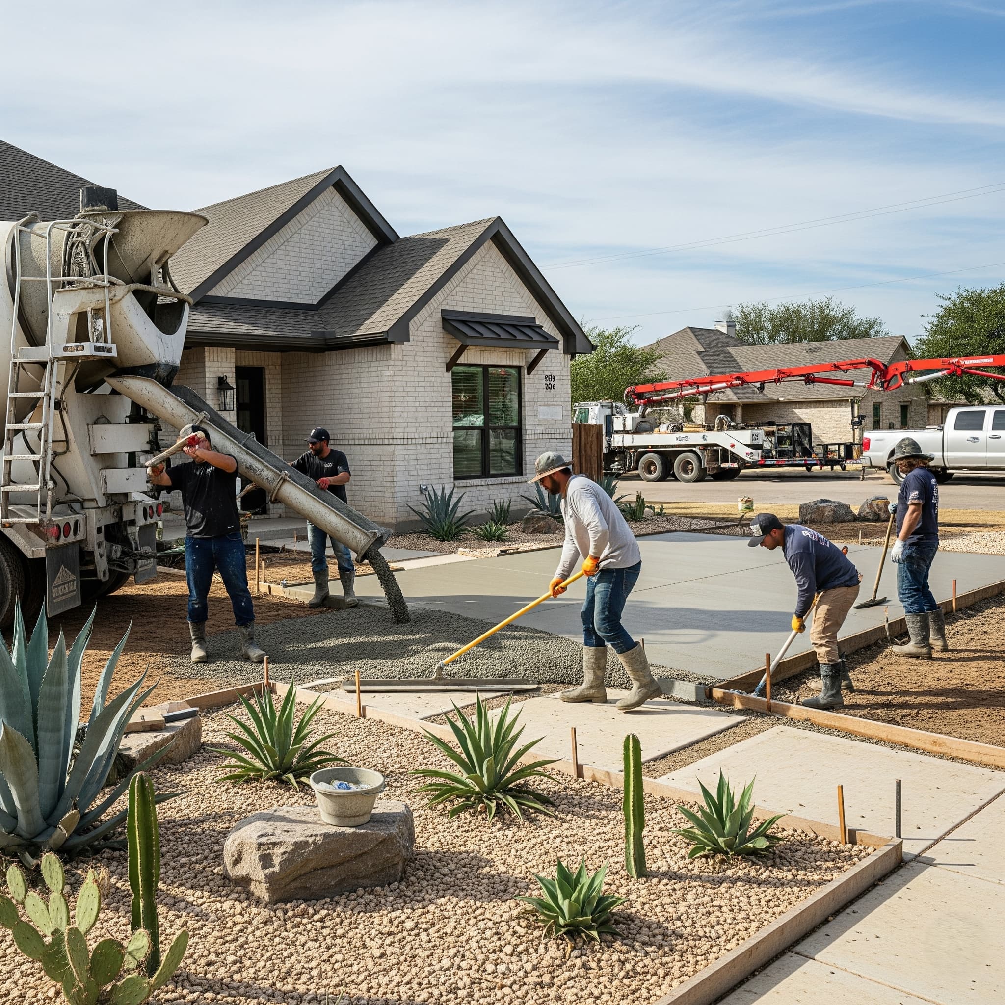 concrete contractors near me midland