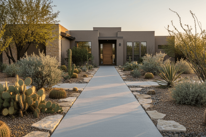 concrete walkway midland